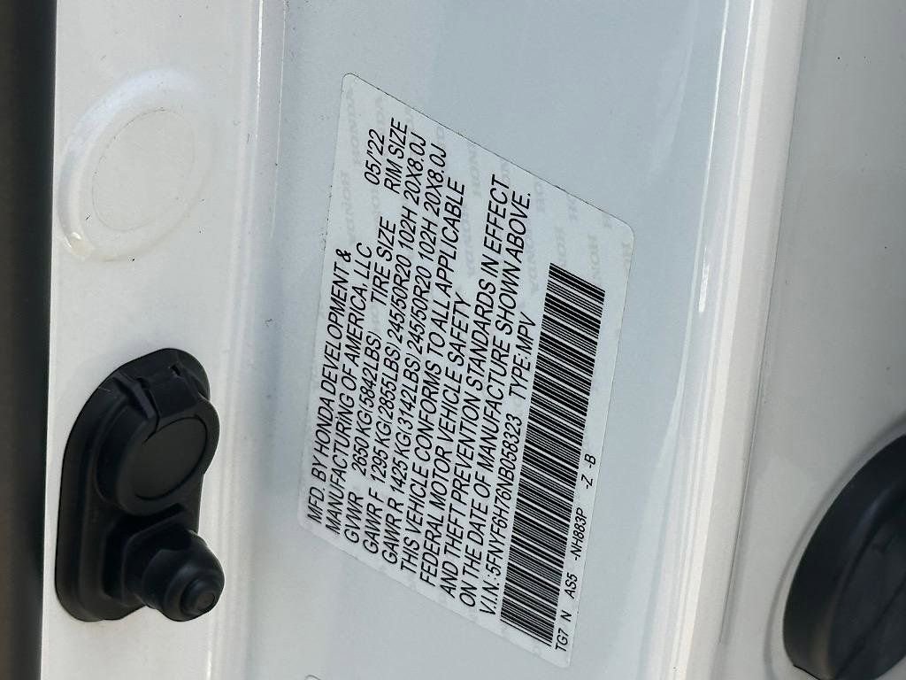 Used 2022 Honda Pilot Black Edition image 28