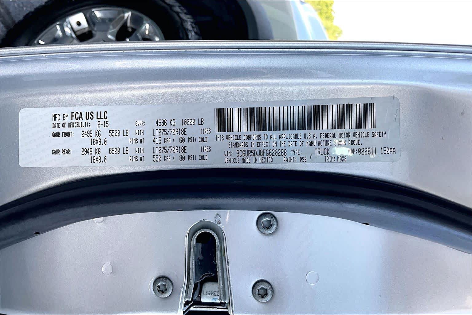Used 2015 RAM 2500 Big Horn AWD/4WD image 36