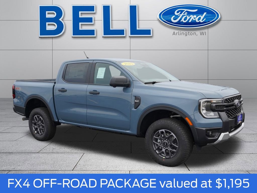 New 2025 Ford Ranger XLT w/ FX4 Off-Road Package
