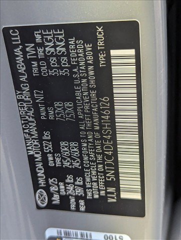 Used 2025 Hyundai Santa Cruz SEL FWD image 16