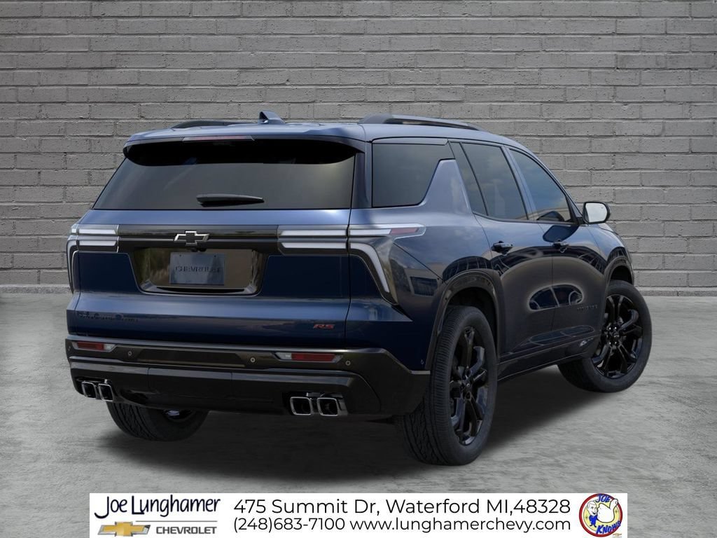 New 2027 Chevrolet Traverse RS w/ LPO, Floor Liner Package AWD/4WD image 4