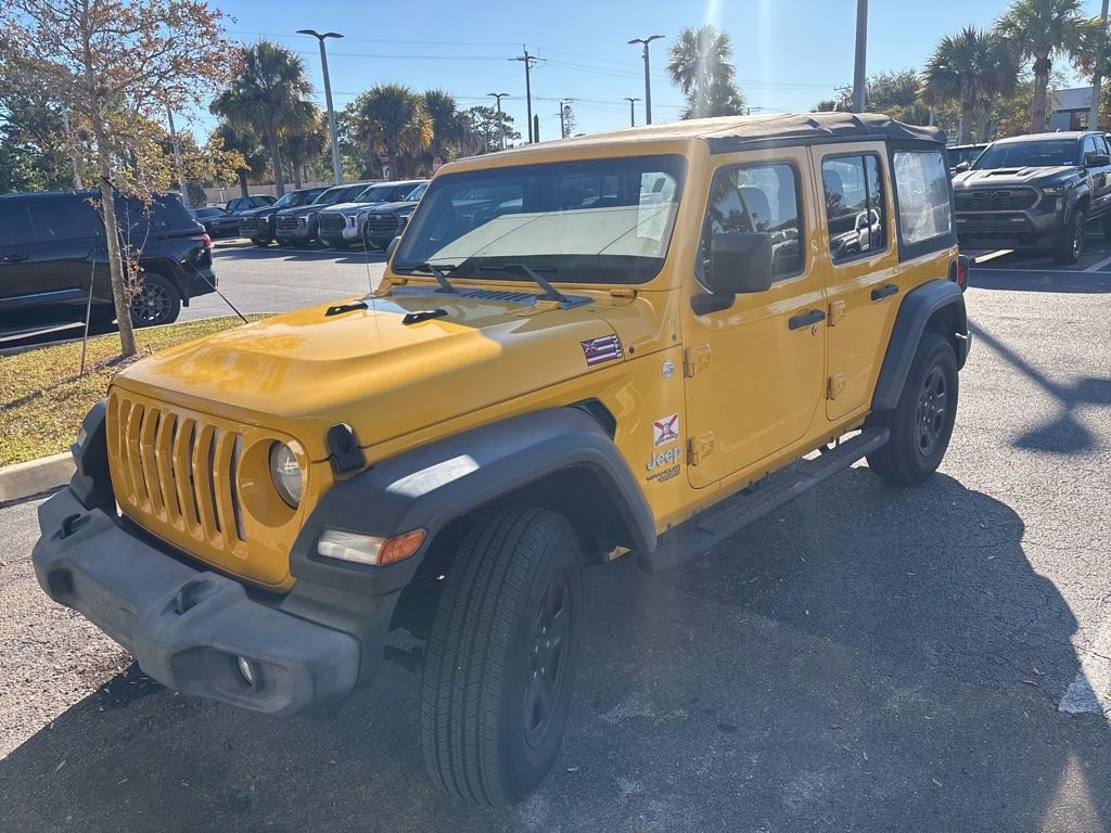 Used 2018 Jeep Wrangler Unlimited Sport image 2