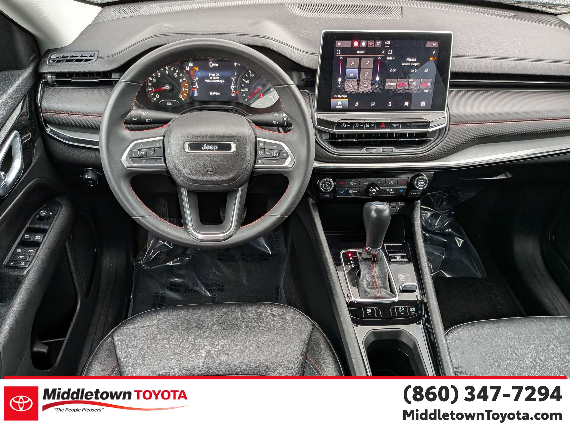 Used 2022 Jeep Compass Trailhawk AWD/4WD image 31