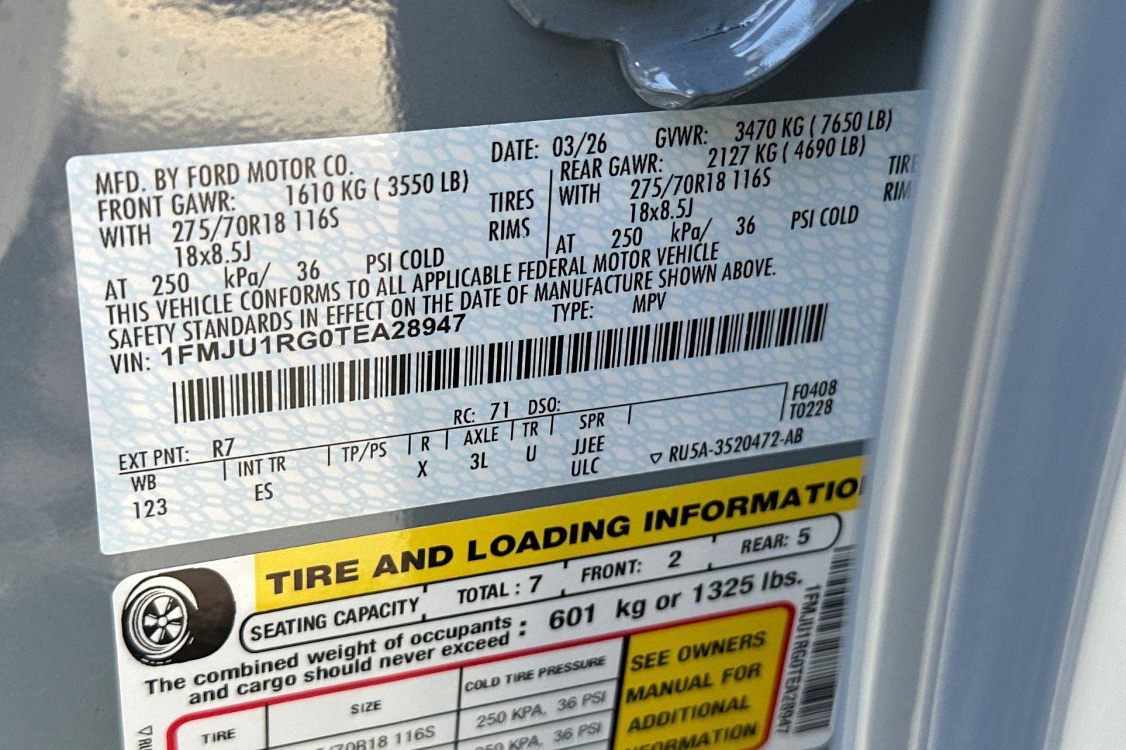 New 2026 Ford Expedition Tremor AWD/4WD image 30