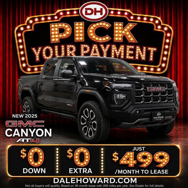 New 2025 GMC Canyon AT4 w/ Nightfall Edition