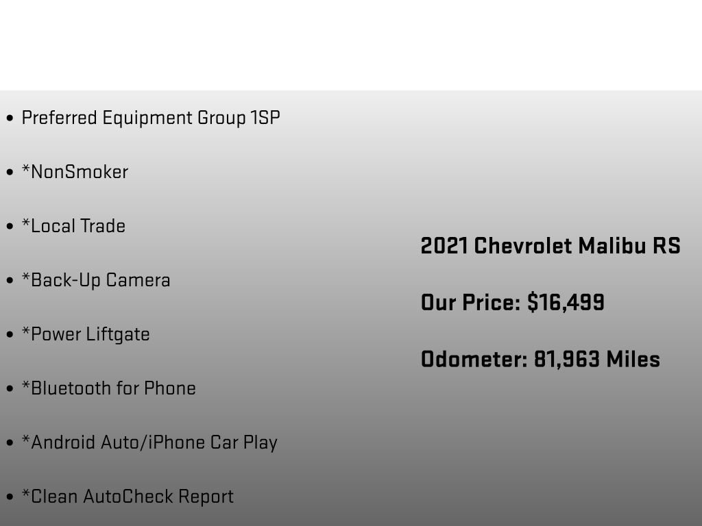 Used 2021 Chevrolet Malibu RS FWD image 6