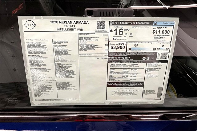 New 2026 Nissan Armada PRO-4X image 38