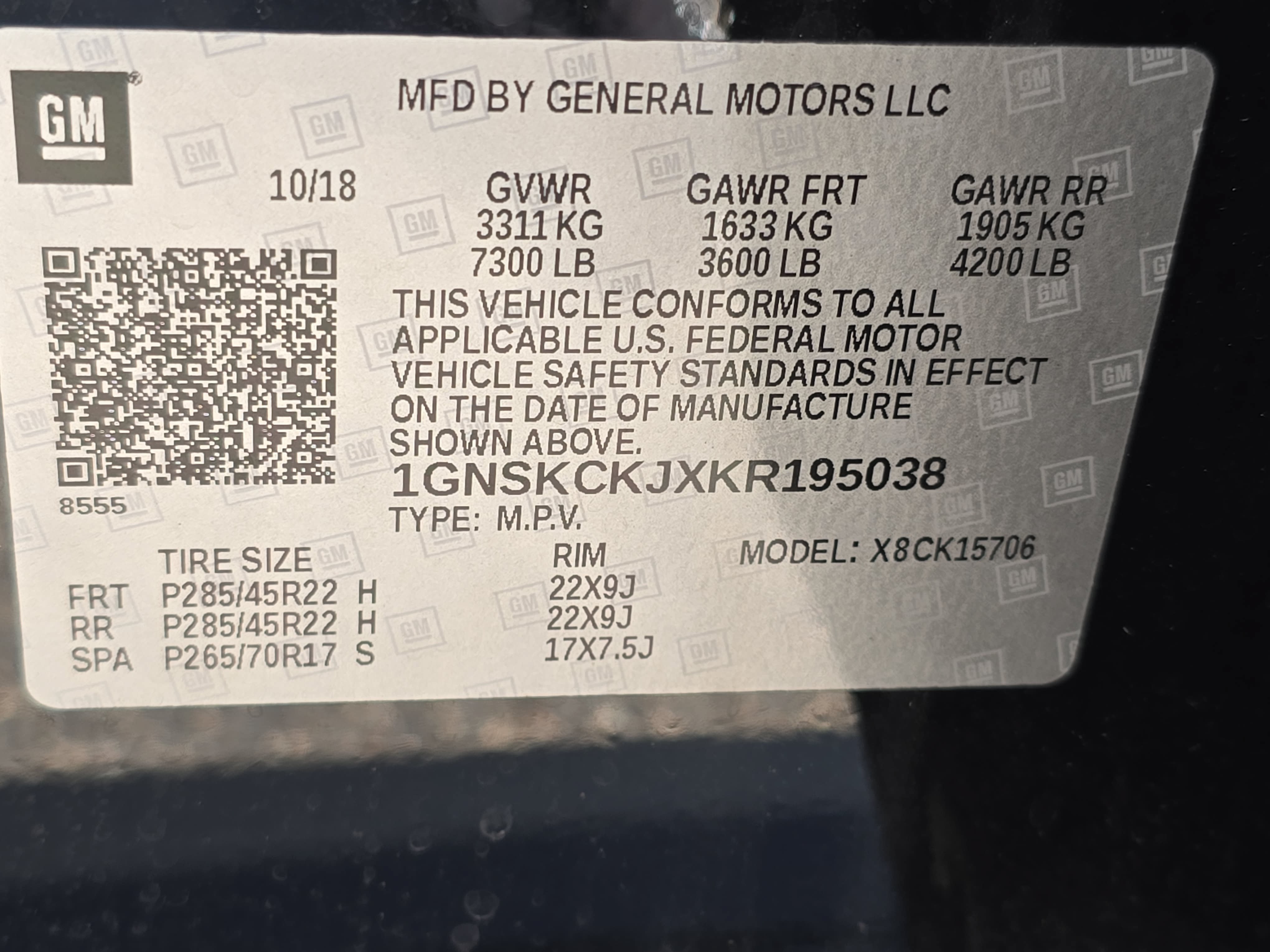 Used 2019 Chevrolet Tahoe Premier w/ Premier Plus Edition AWD/4WD image 37