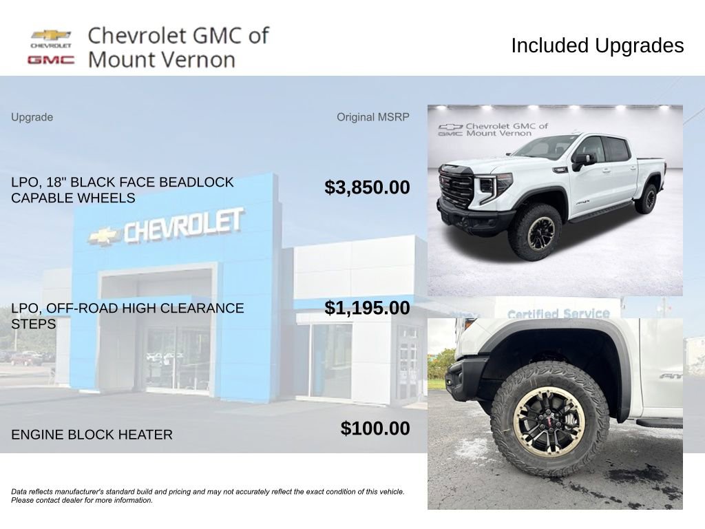 New 2026 GMC Sierra 1500 AT4X AWD/4WD image 6