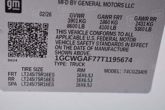 New 2026 Chevrolet Express 2500 w/ Driver Convenience Package image 32