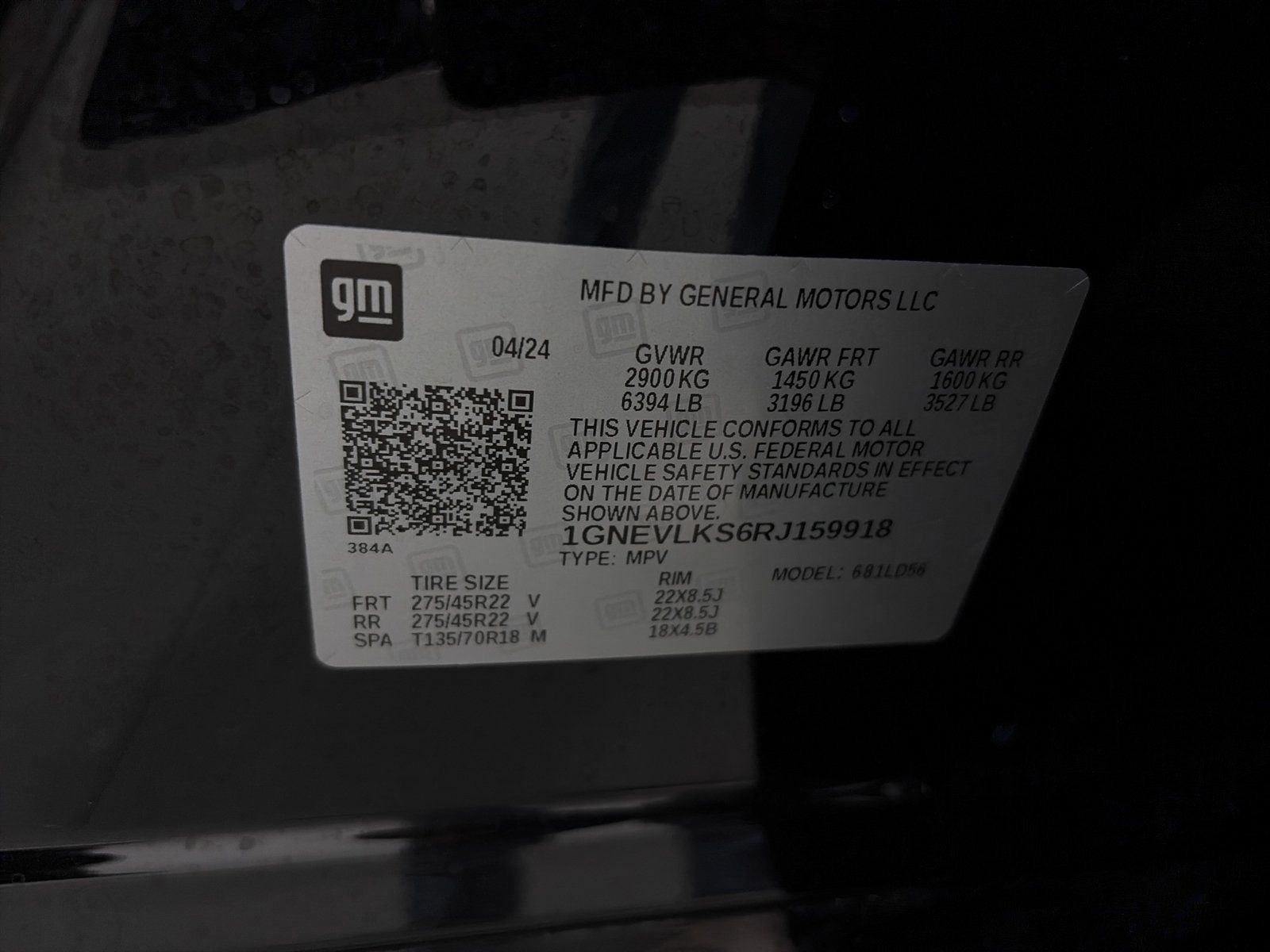 Used 2024 Chevrolet Traverse RS w/ LPO, Floor Liner Package AWD/4WD image 41
