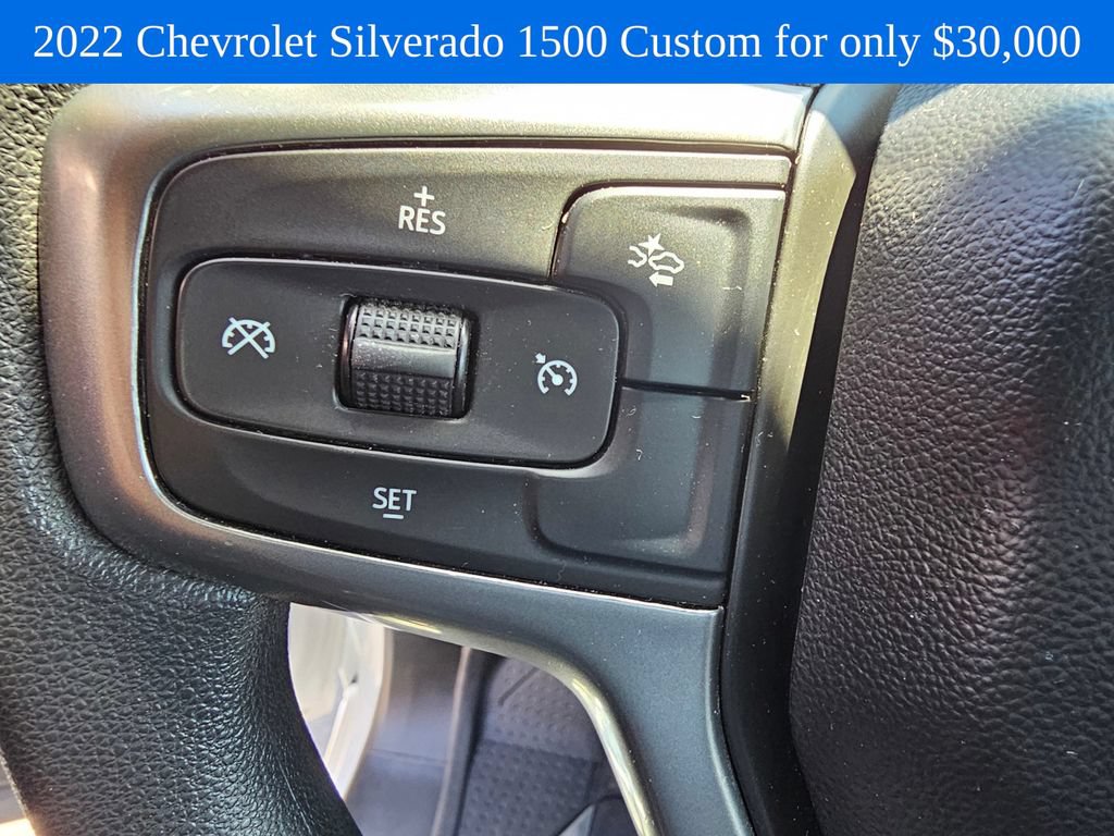 Used 2022 Chevrolet Silverado 1500 Custom w/ Safety Confidence Package RWD image 24
