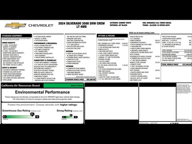 Used 2024 Chevrolet Silverado 3500 LT w/ Convenience Package image 3