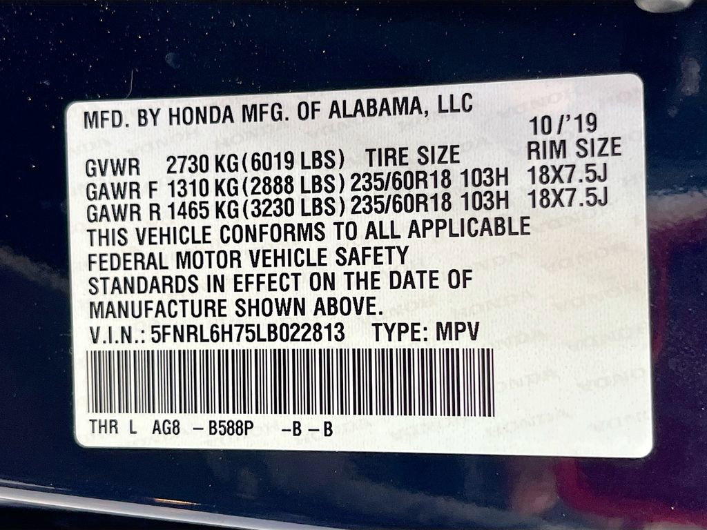 Used 2020 Honda Odyssey EX-L image 33