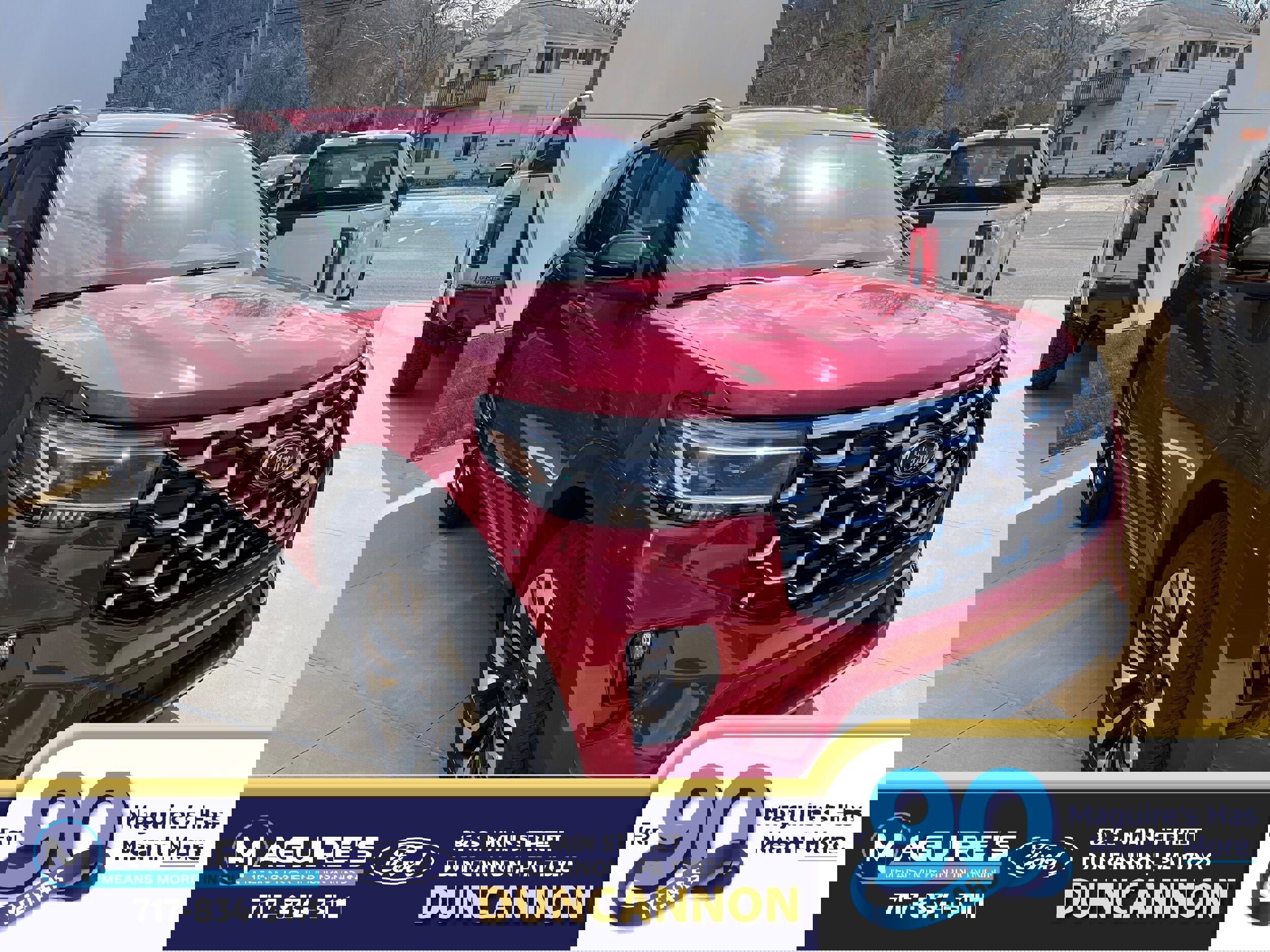 New 2026 Ford Explorer Platinum w/ LUX Leather Package