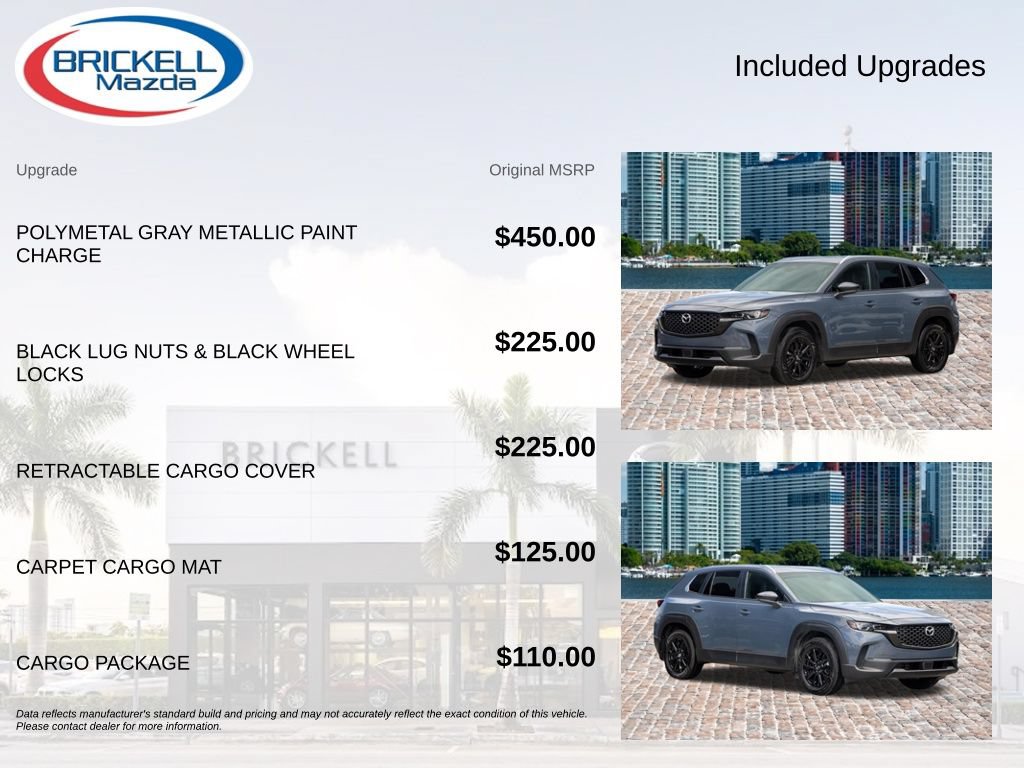 Used 2025 MAZDA CX-50 AWD 2.5 S w/ Cargo Package image 13