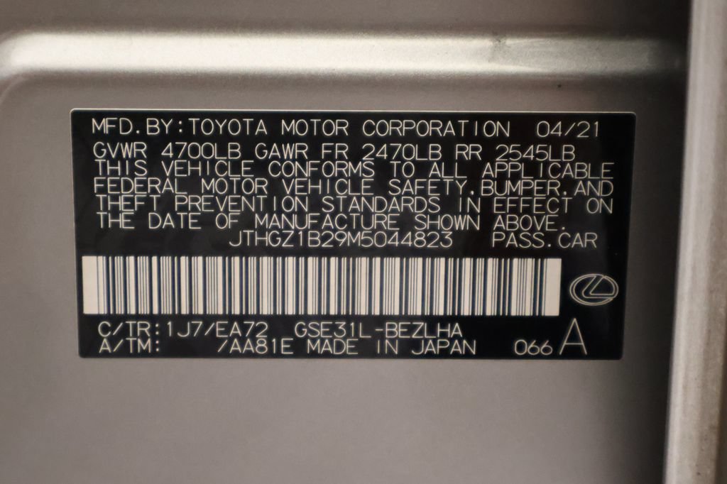 Used 2021 Lexus IS 350 F Sport w/ Accessory Package RWD image 17