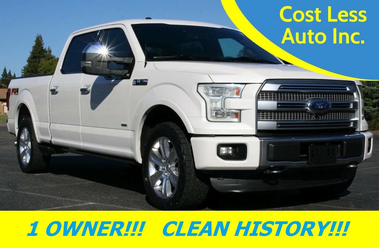 Used 2015 Ford F150 Platinum w/ Equipment Group 701A Luxury