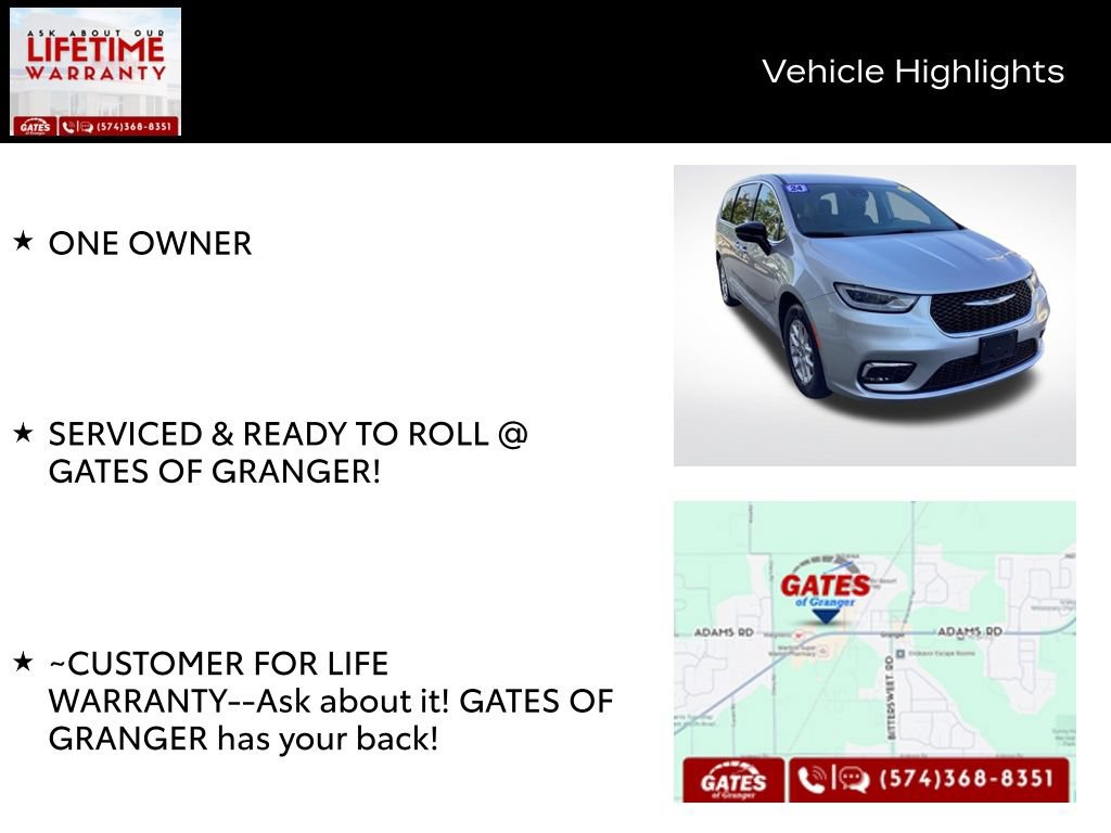 Used 2024 Chrysler Pacifica Touring-L FWD image 7