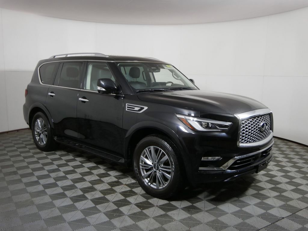 Used 2022 INFINITI QX80 Luxe video 1
