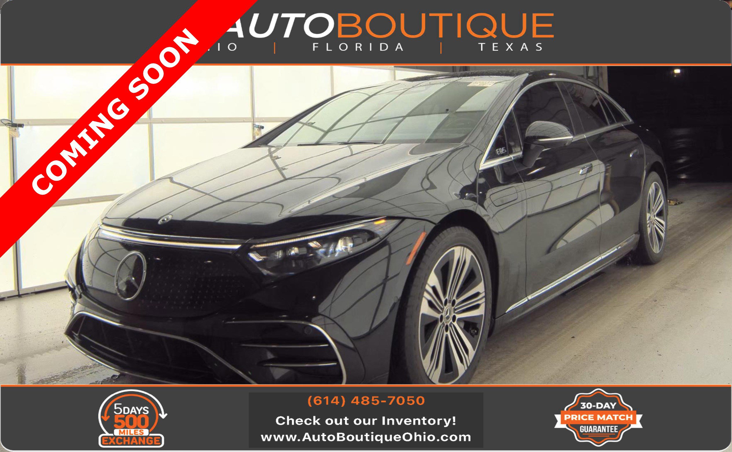 Used 2022 Mercedes-Benz EQS 450+ Sedan w/ Exclusive Trim Package image 1