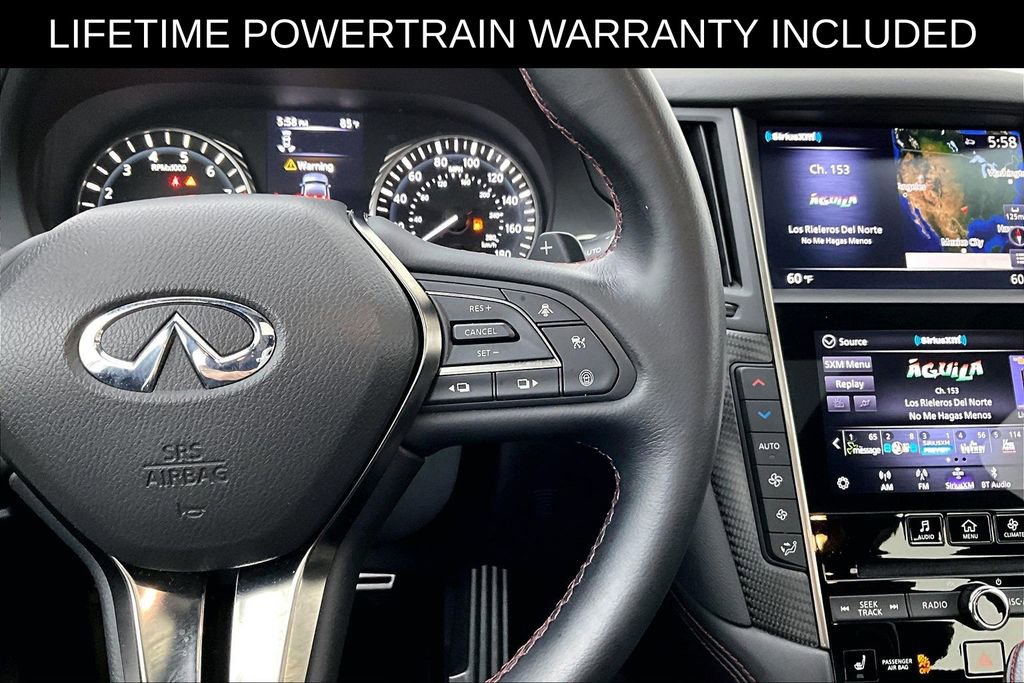 Certified 2024 INFINITI Q50 Red Sport 400 image 27
