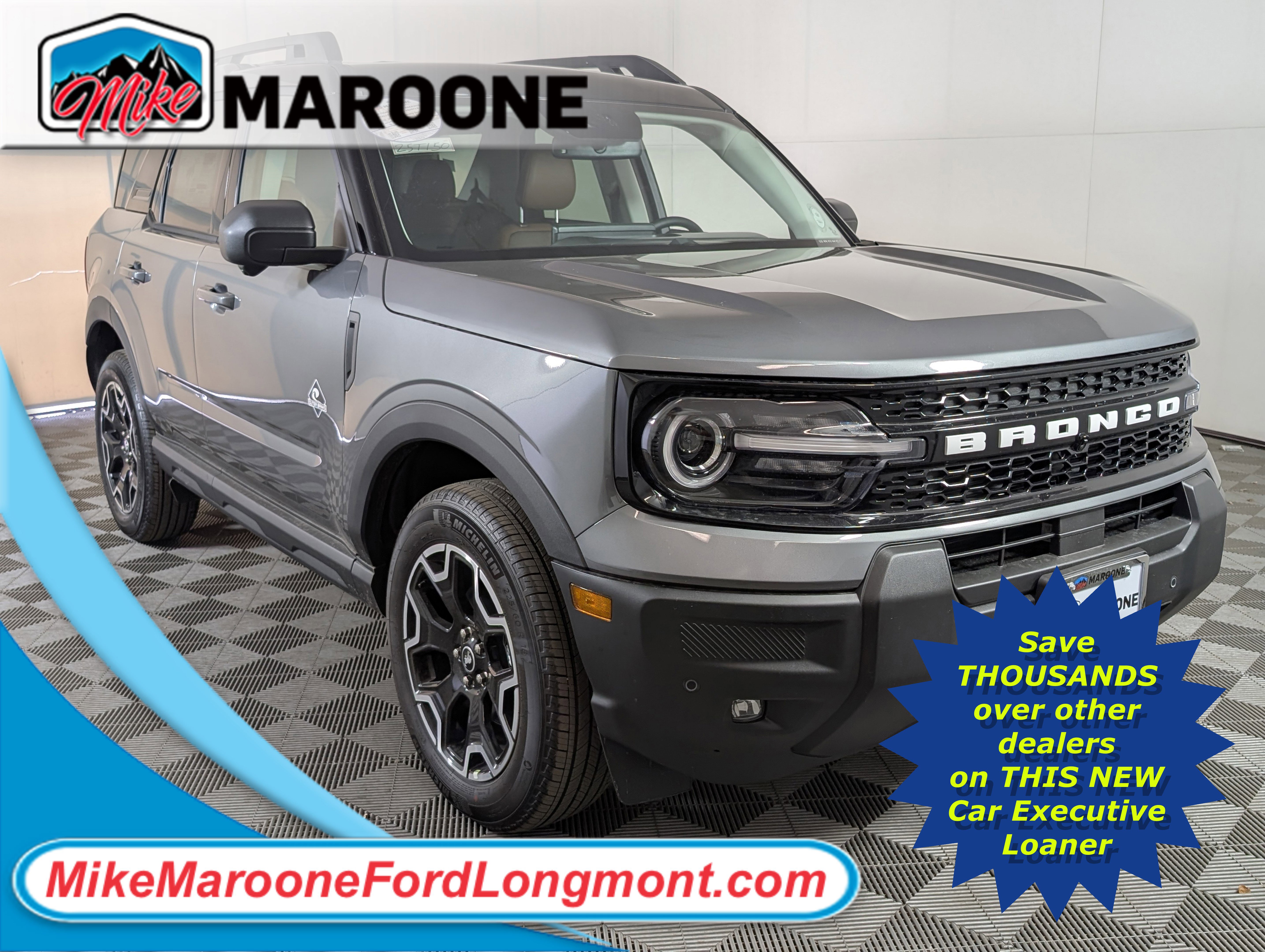 New 2025 Ford Bronco Sport Outer Banks w/ Outer Banks Tech Package+