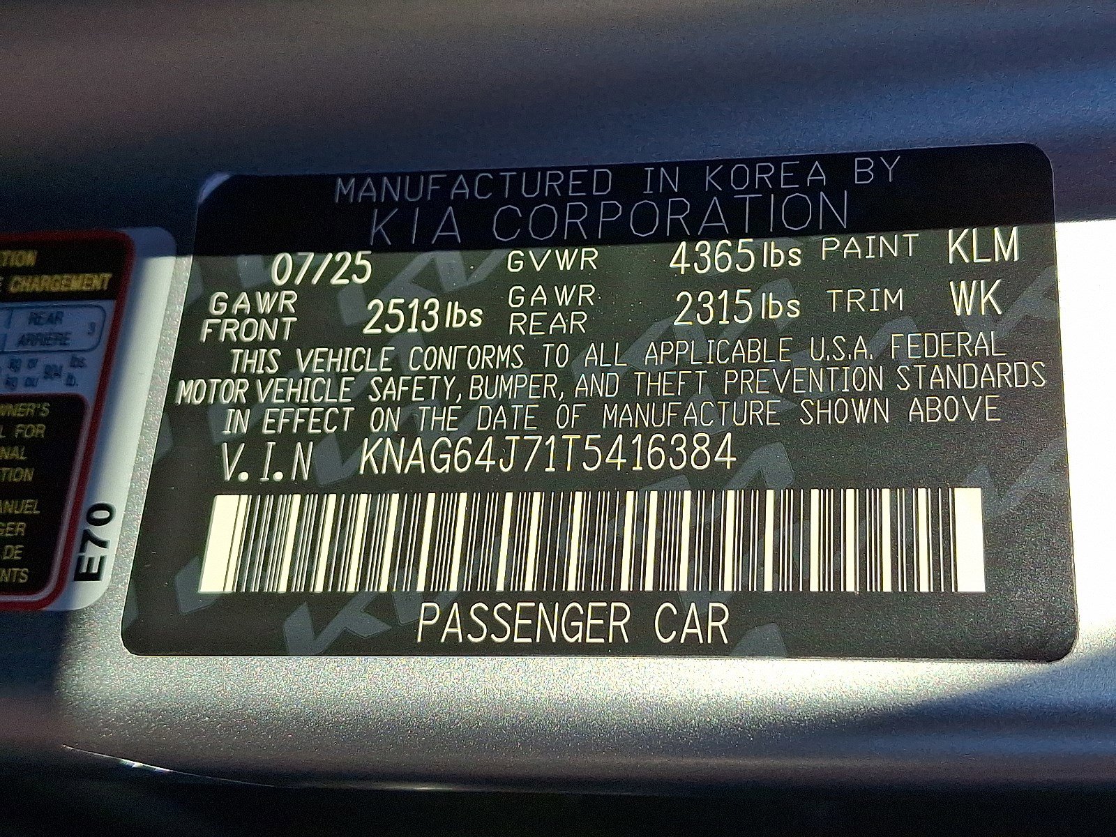 New 2026 Kia K5 GT-Line w/ GT-Line Red Interior Package image 13