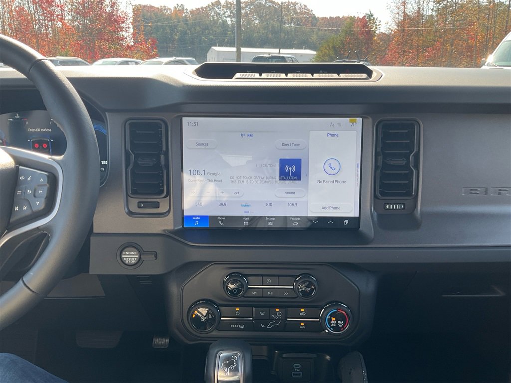 New 2025 Ford Bronco Big Bend w/ Black Diamond Package image 21