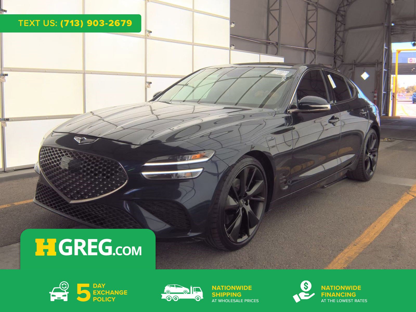 Used 2023 Genesis G70 2.0T w/ Sport Prestige Package RWD image 1