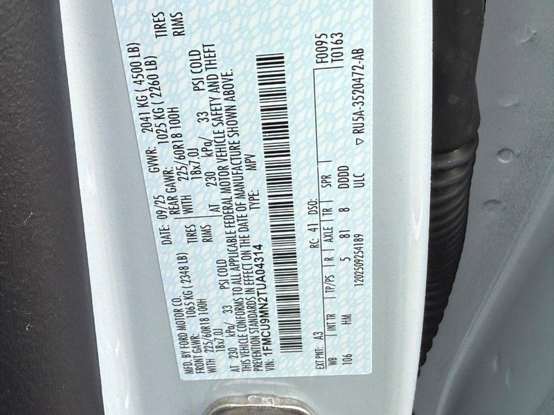 New 2026 Ford Escape ST-Line w/ Tech Pack #1 image 18