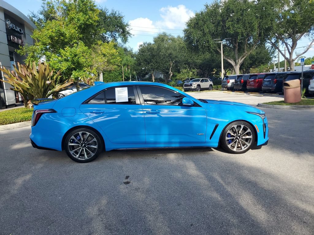 Certified 2023 Cadillac CT4 V Blackwing w/ Driver Assist Package RWD image 6