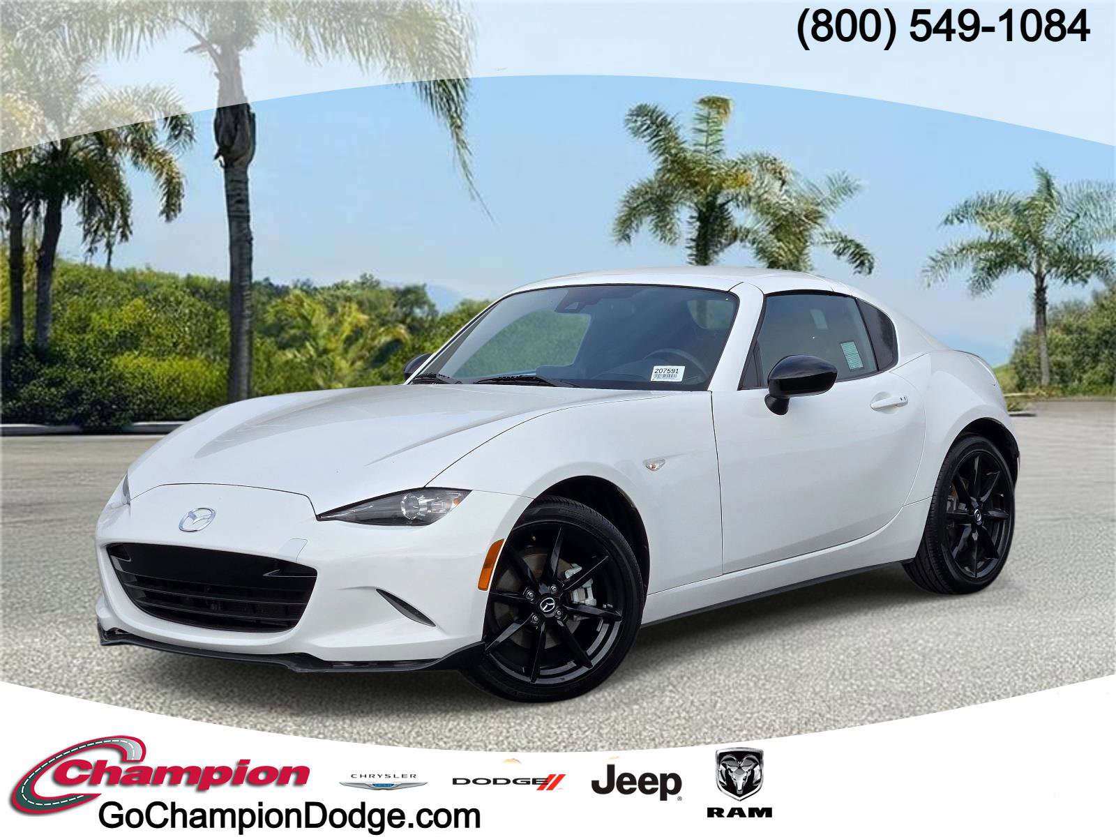 Used 2020 MAZDA MX-5 Miata RF Club RWD image 1