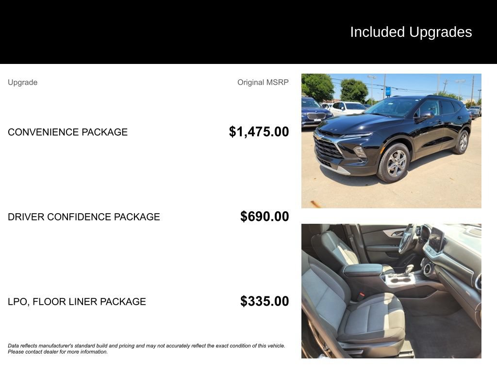 Used 2023 Chevrolet Blazer LT w/ Convenience Package FWD image 5