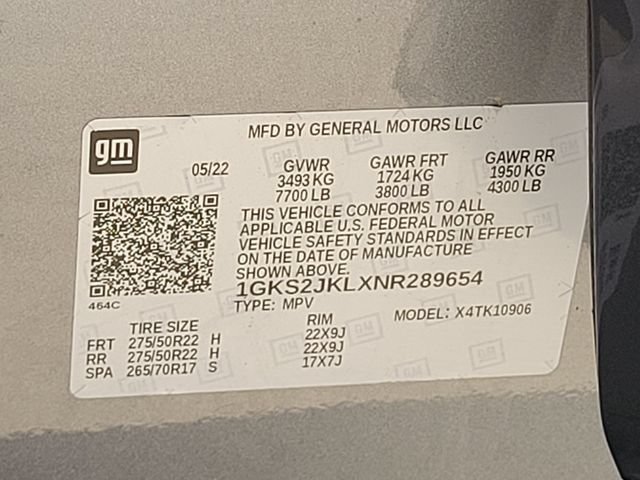 Used 2022 GMC Yukon XL Denali AWD/4WD image 16