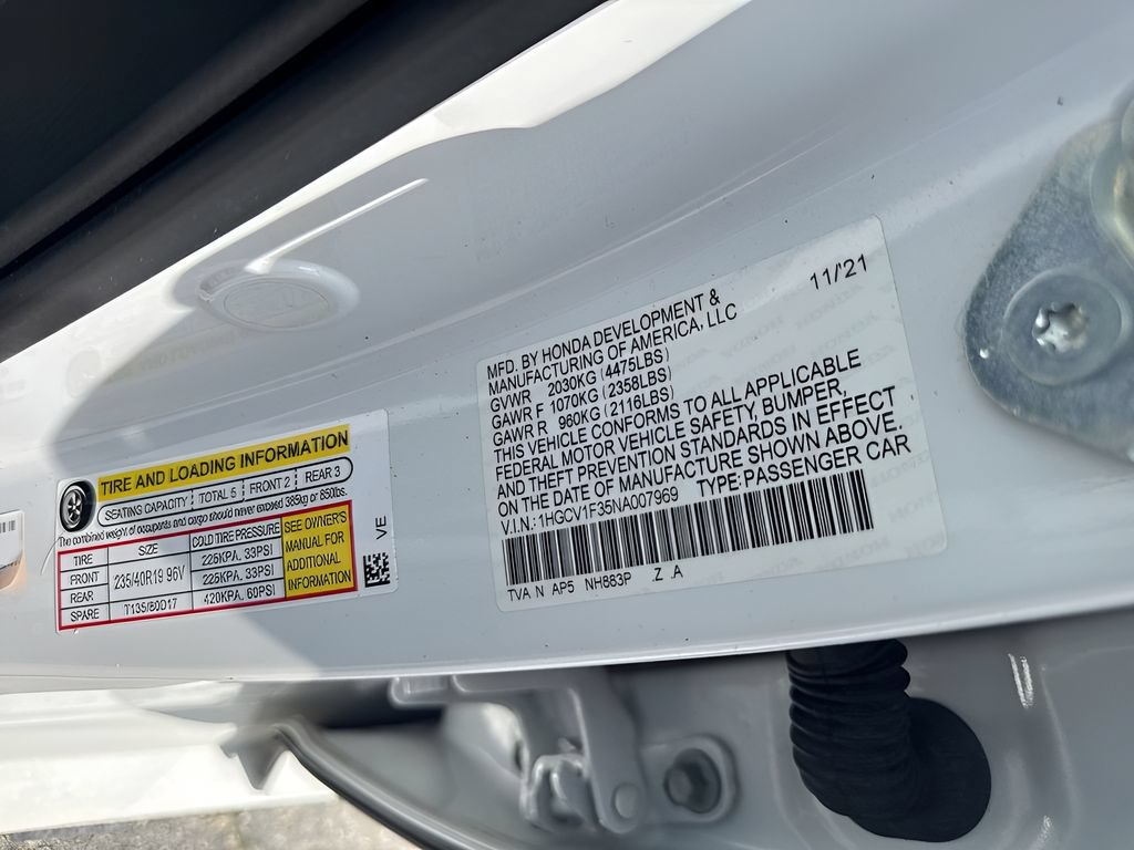 Used 2022 Honda Accord Sport image 33