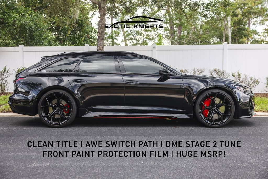 Used 2024 Audi RS 6 performance AWD/4WD image 1