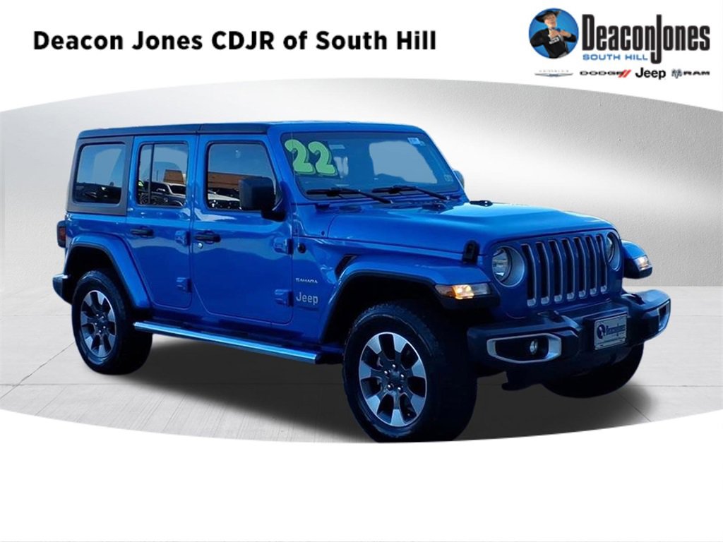 Used 2022 Jeep Wrangler Unlimited Sahara w/ Cold Weather Group