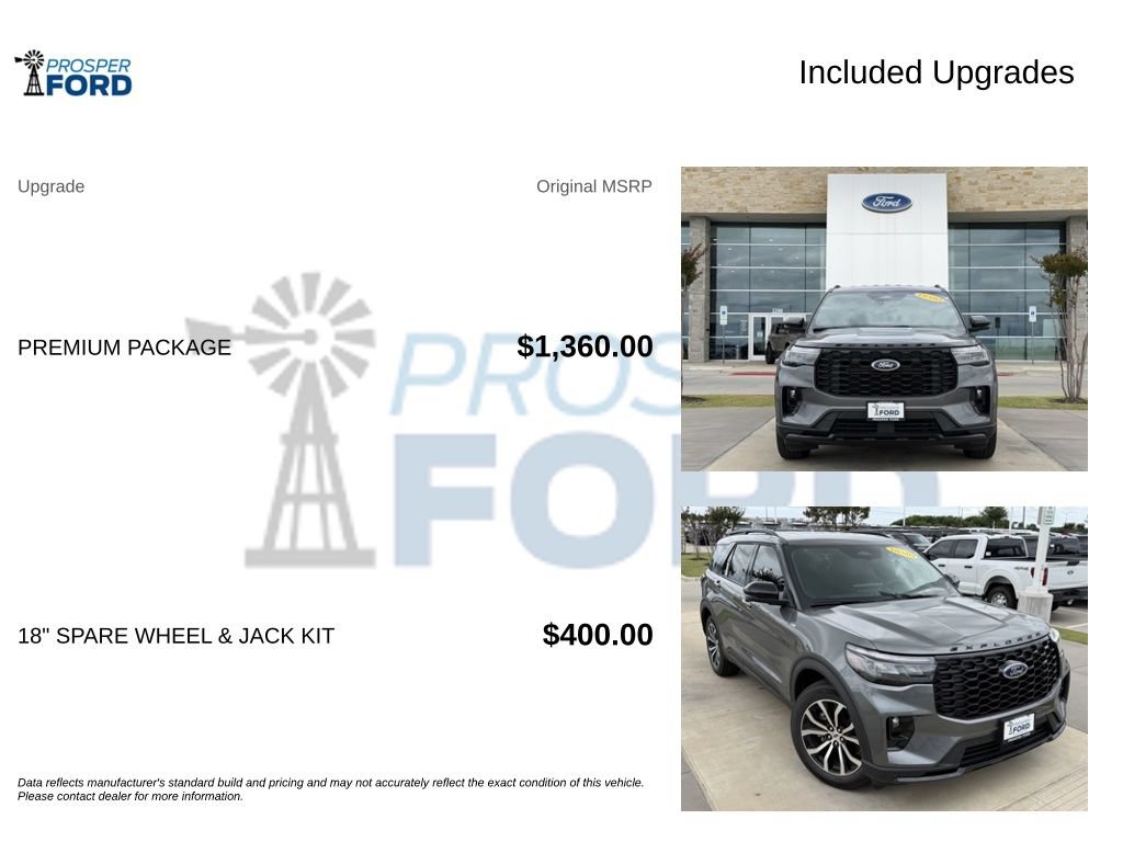 New 2026 Ford Explorer ST-Line w/ Premium Package RWD image 3