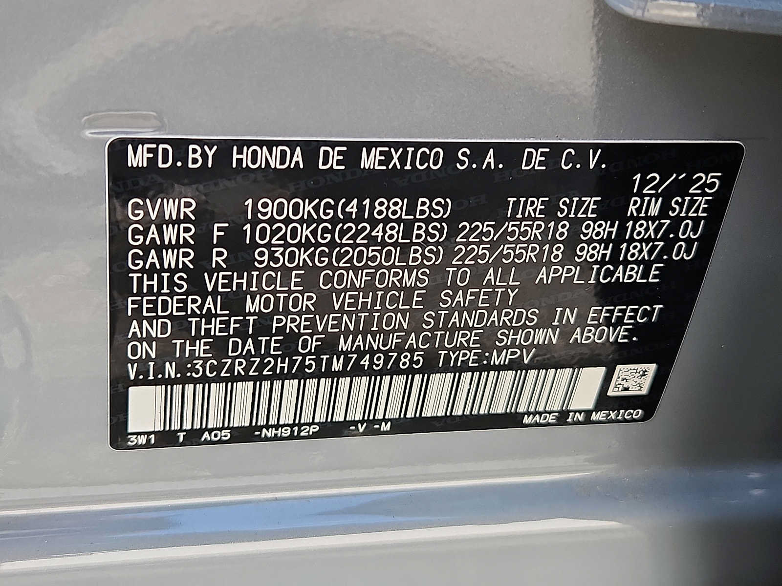 Used 2026 Honda HR-V EX-L image 27