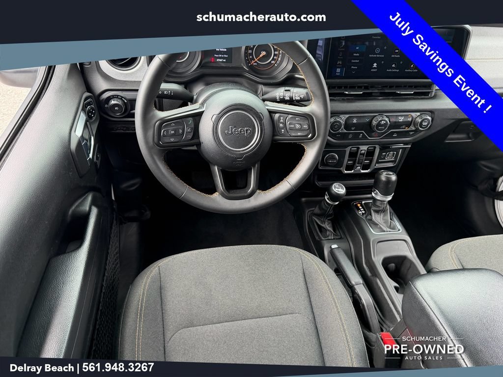 Used 2024 Jeep Wrangler Unlimited Sport AWD/4WD image 14
