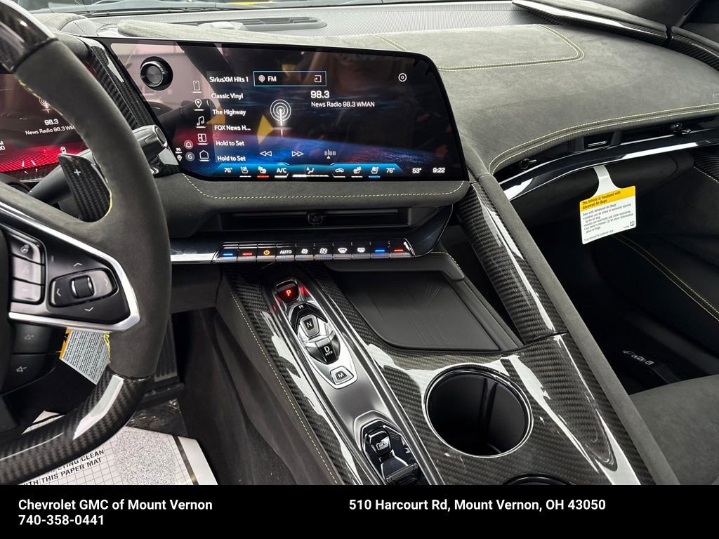 New 2026 Chevrolet Corvette Z06 w/ Stealth Interior Trim Package image 17