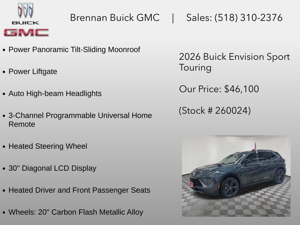 New 2026 Buick Envision Sport Touring AWD/4WD image 18