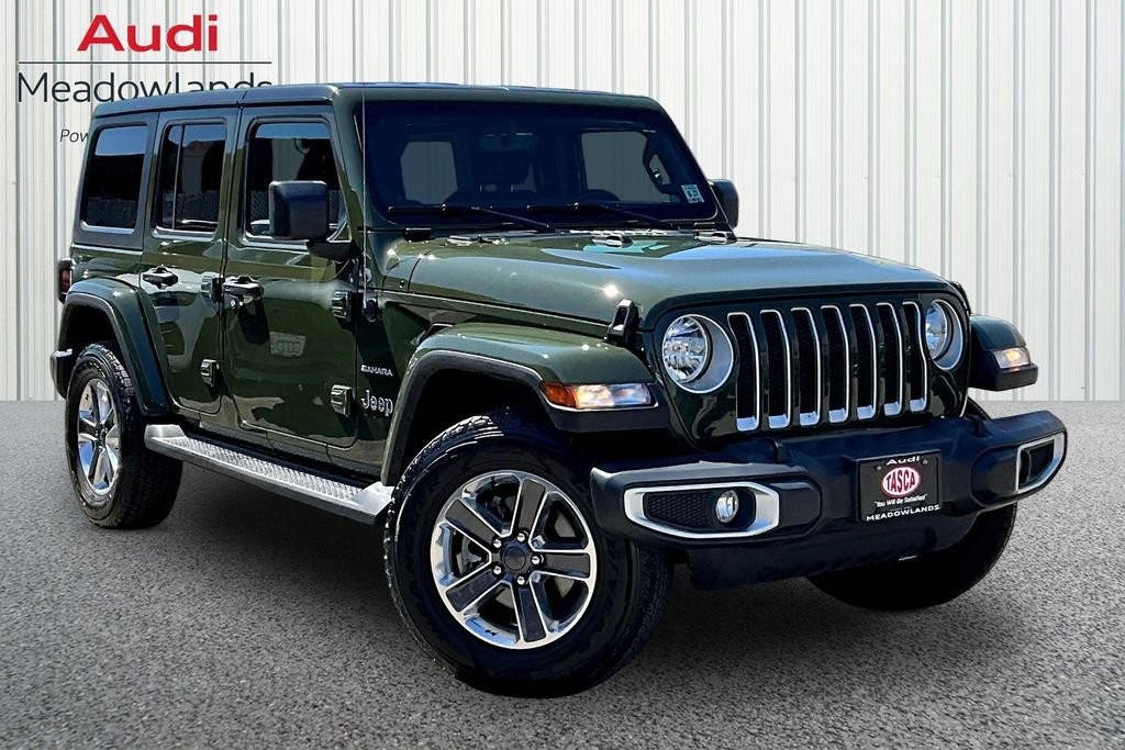 Used 2022 Jeep Wrangler Unlimited Sahara w/ Cold Weather Group AWD/4WD image 3