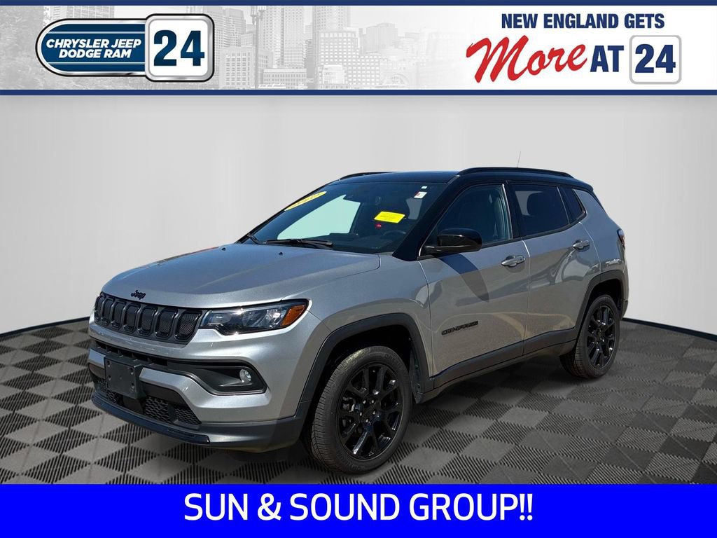Certified 2022 Jeep Compass Latitude w/ Sun and Sound Group