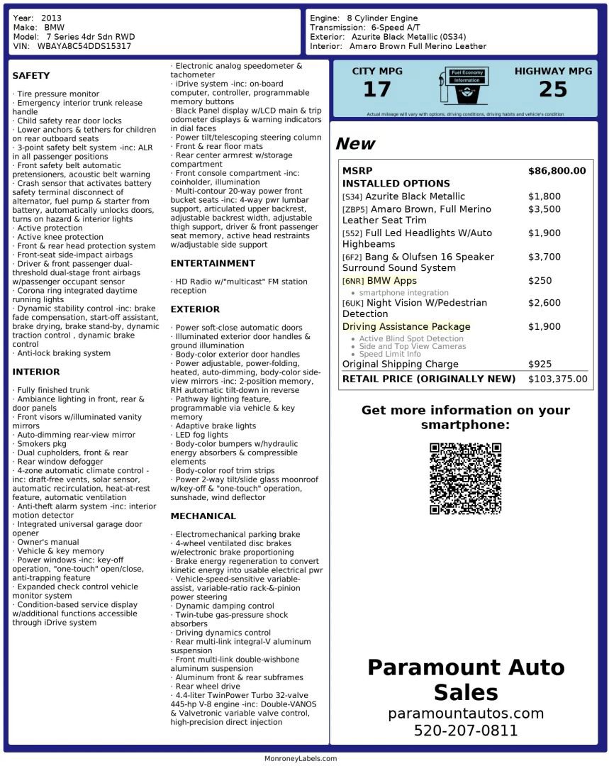 Used 2013 BMW ALPINA B7 image 2