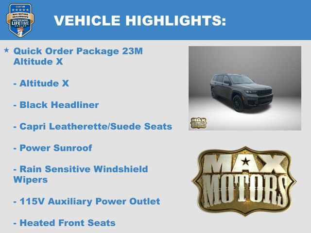 New 2025 Jeep Grand Cherokee L Altitude image 5