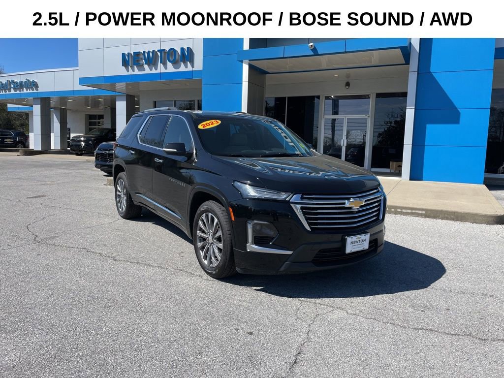 Used 2023 Chevrolet Traverse Premier w/ LPO, Cargo Package
