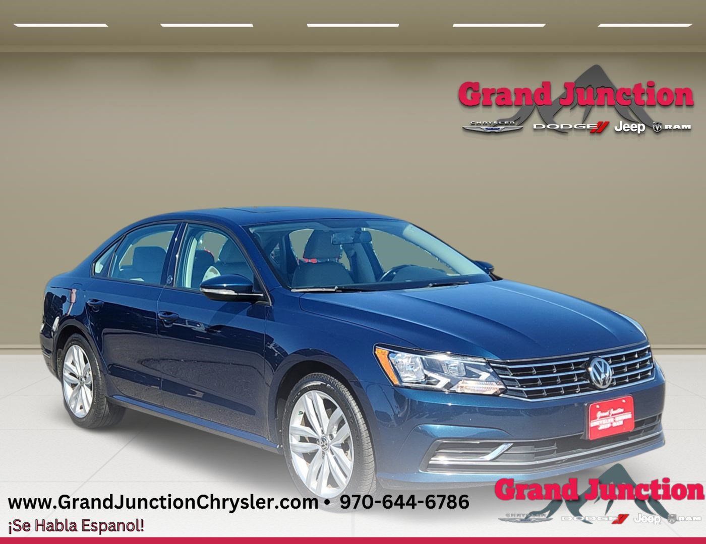Used 2019 Volkswagen Passat 2.0T Wolfsburg w/ Wheels & Sunroof Package