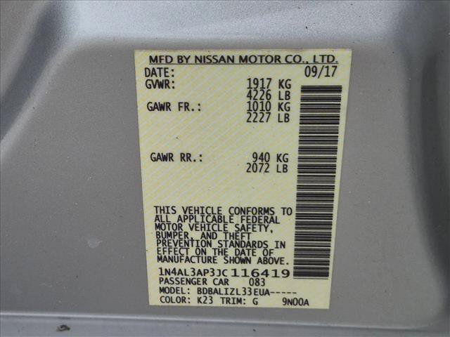 Used 2018 Nissan Altima 2.5 SV FWD image 24